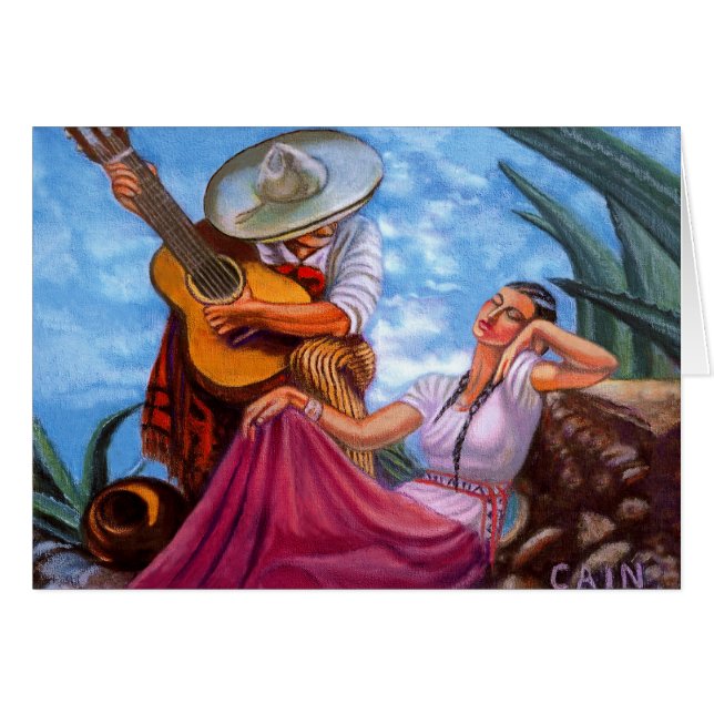 HOMME DE GUITARE (Devant horizontal)