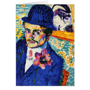 Homme de Robert Delaunay- avec une tulipe