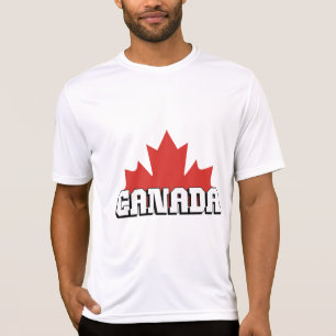 Homme de T-shirt du Canada