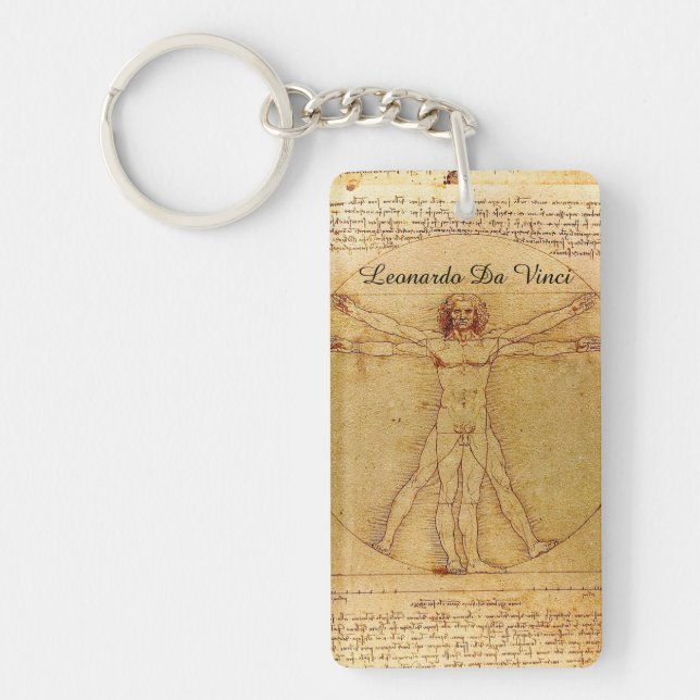 Homme de Vitruvian par Leonardo da Vinci (Devant)