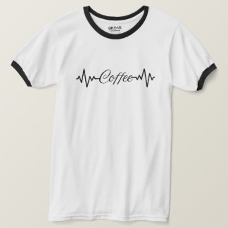 Homme et femme amateur de café drôle T-Shirt