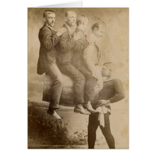 Homme fort vintage de cirque