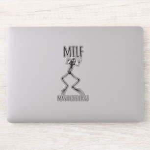 Homme J'aime les grenouilles Sticker