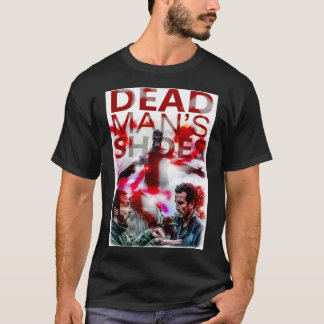 homme mort&x27 ; s chaussures imprimer T-shirt cla