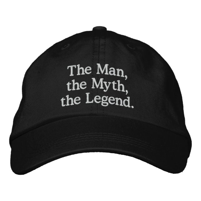 Homme, Mythe, Casquette de légende (Devant)