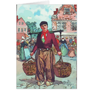 Homme néerlandais vintage