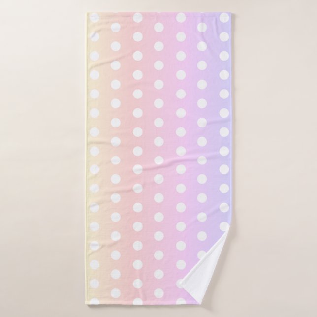 Homme Poka Points (Serviette de bain)