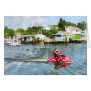 Homme sur Jet Ski