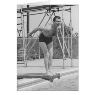 Homme sur Plongée