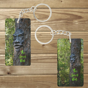 Homme Vert Forêt Mystique Photographie de la Natur