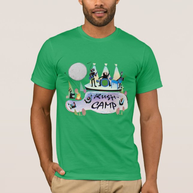 Hommes Bella Canvas Basic T-Shirt Vivid Kelly Grn (Devant)