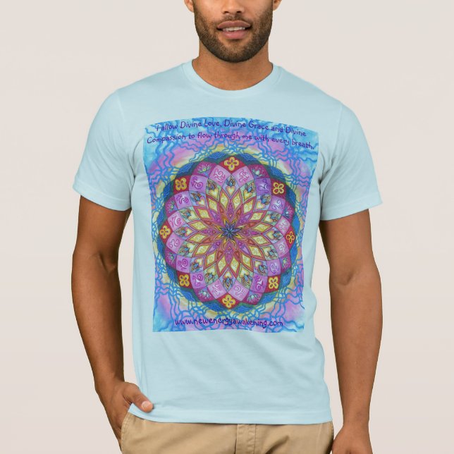 Hommes de T-shirt de Madame Master Mandala (Devant)
