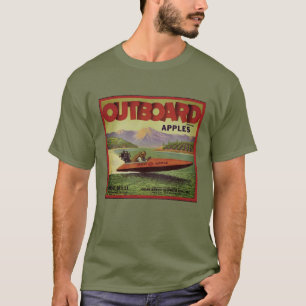 HOMMES DE T-SHIRT DE WQ : Pommes extérieures - la