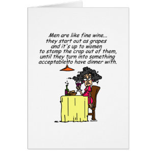Hommes et FIne Humour de vin