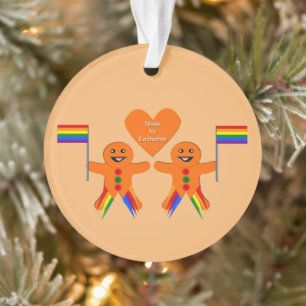 Hommes Gay Noël Gingpain Couple Couple Personnalis