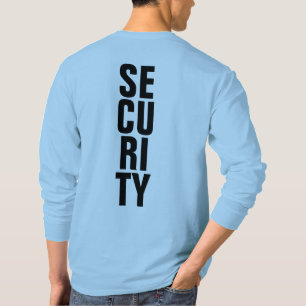 Hommes Sécurité Tshirts modernes Modèle bleu clair