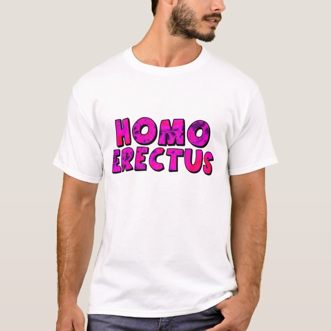 Homo erectus T-Shirt (Vorderseite)