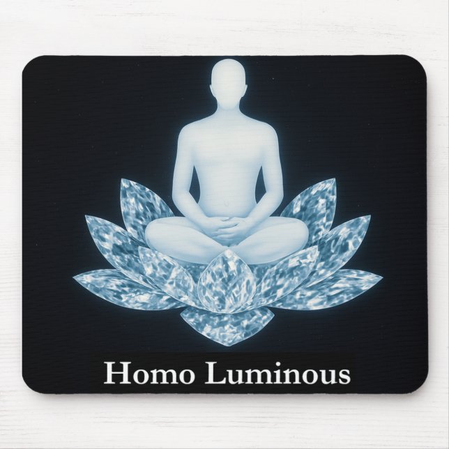 Homo Luminous-Mausepad Mousepad (Vorne)