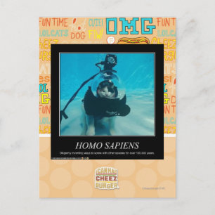 Homo Sapiens Postkarte