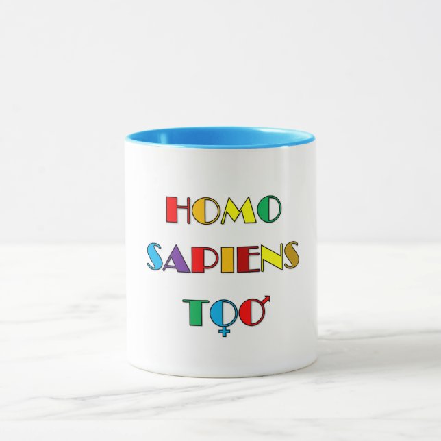HOMO SAPIENS Tasse (Zentrum)
