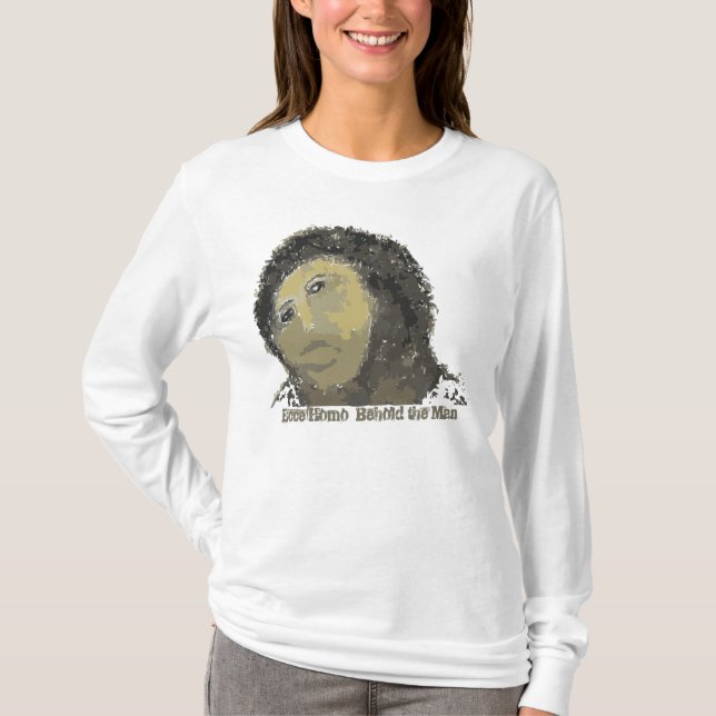 Homo Spaniens Ecce erblicken den Mann T-Shirt (Vorderseite)