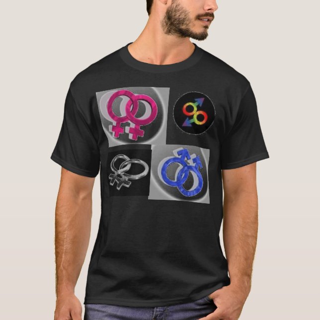 Homophobes sind homosexuell T-Shirt (Vorderseite)