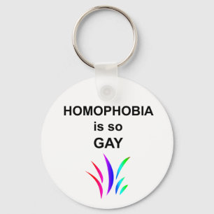 Homophobie ist so schwul schlüsselanhänger