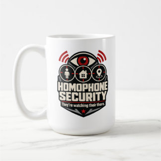 Homophon-Sicherheit – Sie beobachten ihr dort Kaffeetasse