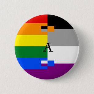 Homoromantic asexuales Homo-As-Button Button