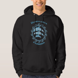 Homosassa Florida Tribal Delphine Ozeantiere Hoodie