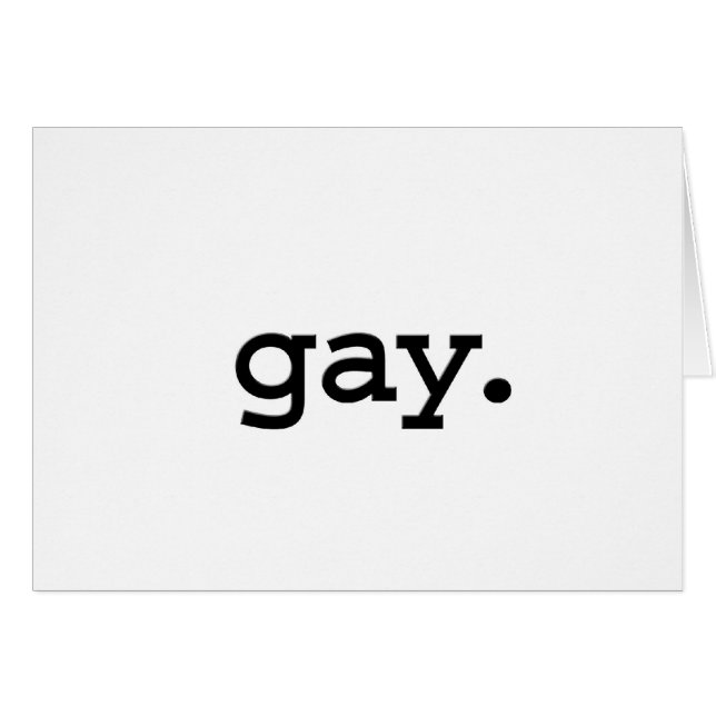 homosexuell (Vorderseite (Horizontal))