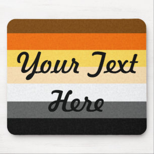 Homosexuelle Bärn-Stolz-Flagge Mousepad