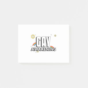 Homosexuelle Erweckung Post-it Klebezettel