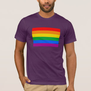 HOMOSEXUELLE FLAGGEN-VORLAGE T-Shirt