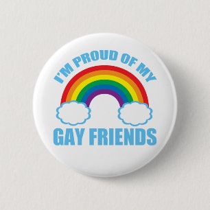 Homosexuelle Freunde Button
