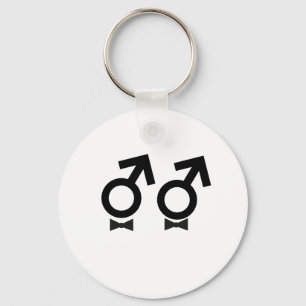 Homosexuelle Heirat-T - Shirt Schlüsselanhänger