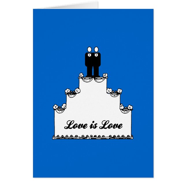 HOMOSEXUELLE HOCHZEITS-KUCHEN-LIEBE - .PNG (Vorne)