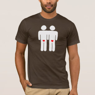 Homosexuelle Liebhaber T-Shirt