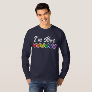 Homosexuelle passen auf LGBT Im Hers Gay Pride T-Shirt