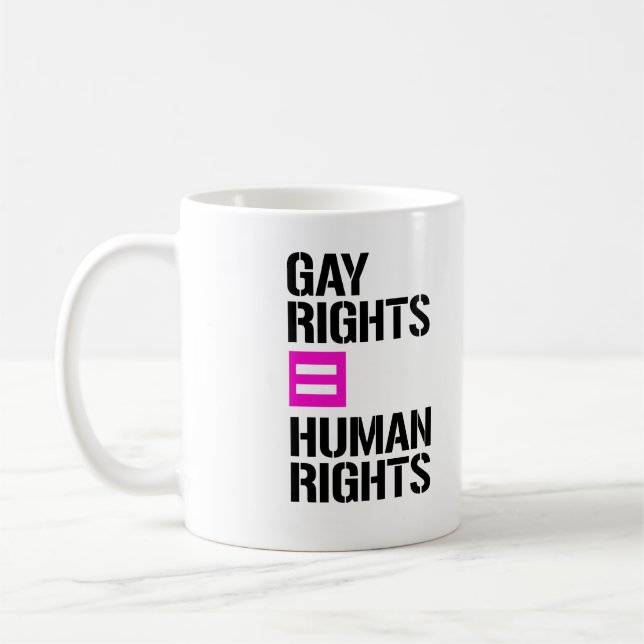 Homosexuelle Rechte sind gleichberechtigt Kaffeetasse (Links)