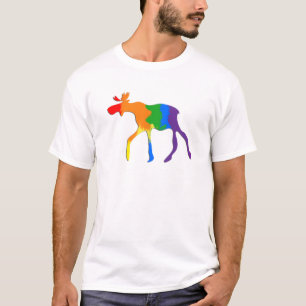 Homosexuelle u. lesbische Stolz-Kanada-Elche T-Shirt