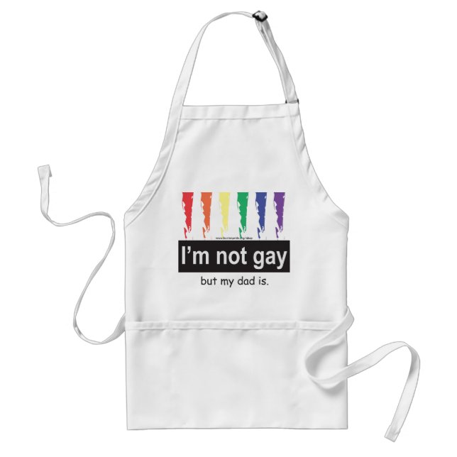 Homosexuelle Vater-Schürze Schürze (Vorne)