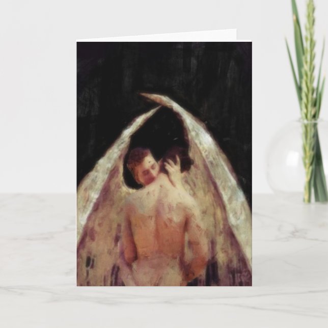 homosexuelle Weihnachtskarten Feiertagskarte (Vorderseite)