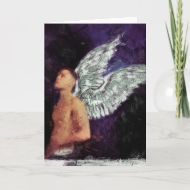 homosexuelle Weihnachtskarten Feiertagskarte (Vorderseite)