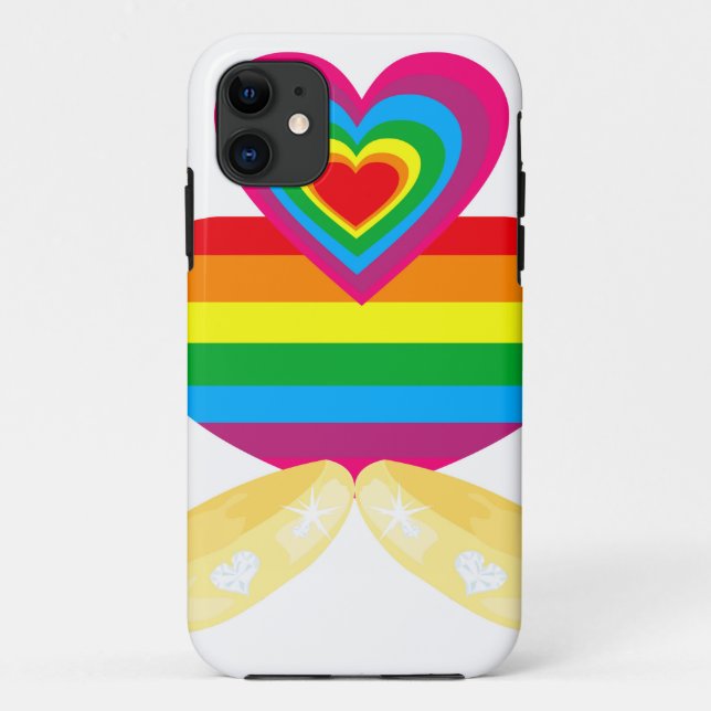 Homosexuellenehe Case-Mate iPhone Hülle (Rückseite)