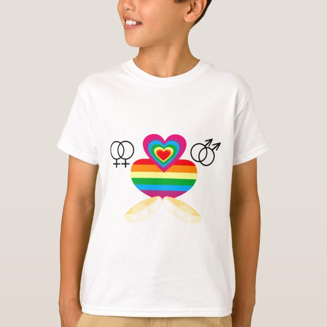 Homosexuellenehe T-Shirt (Vorderseite)