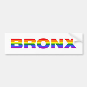 Homosexueller Bronx Autoaufkleber