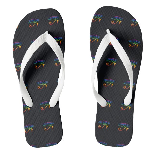 Homosexueller Goth Stolz Flip Flops (Fußbett)
