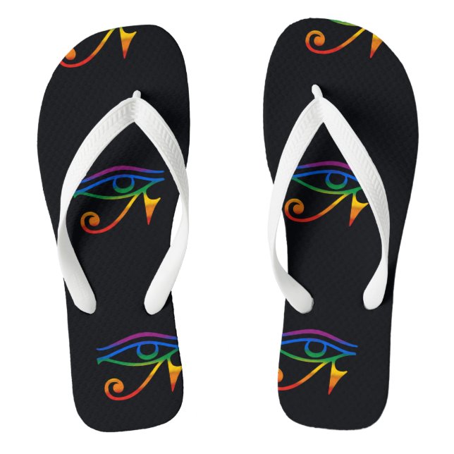 Homosexueller Goth Stolz Flip Flops (Fußbett)