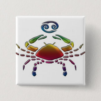 Homosexueller Krebs-Knopf Button